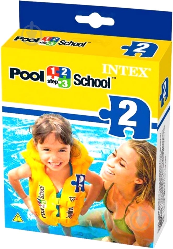 Плавательный жилет Intex Pool School 58660 - фото 6