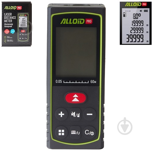 Далекомір лазерний Alloid DM-11060 - фото 1 Далекомір лазерний Alloid DM-11060 - фото 1