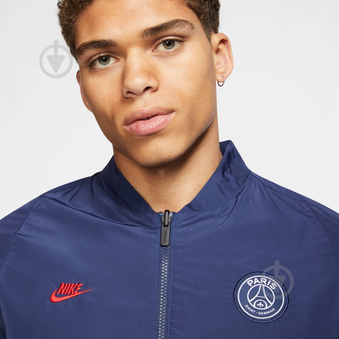 Джемпер Nike PSG M NSW NK JKT AUT CL CI1311-414 р. L красный - фото 8
