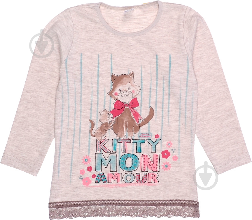 Джемпер для девочки Татошка р.122 бежевый 07671бмл - фото 2