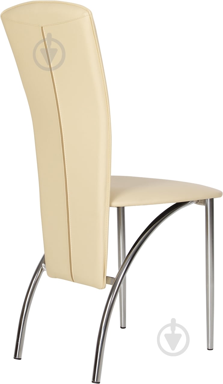 Стілець обідній Nowy Styl AMELY CHROME (BOX-4) (CH) V-18 хром/молочний - фото 2