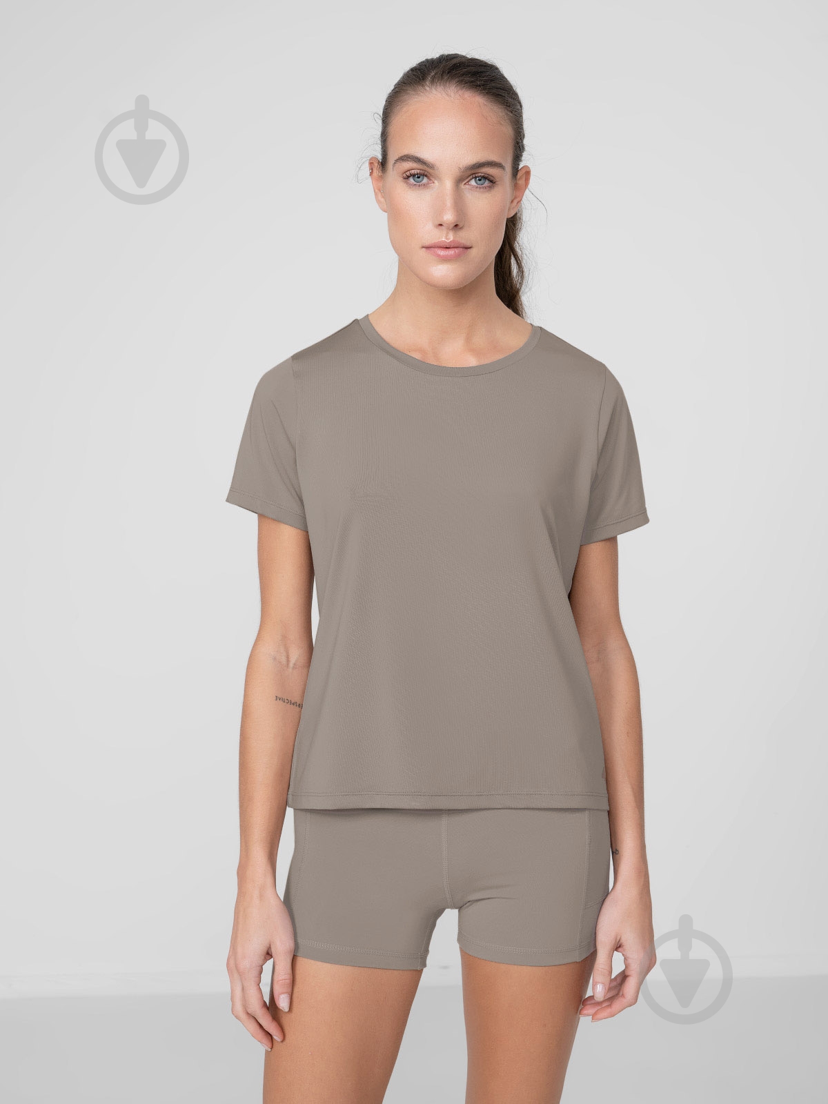 Футболка 4F WOFUNCTIONAL T-SHIRT TSDF010 H4Z22-TSDF010-83S р.S бежевий - фото 1