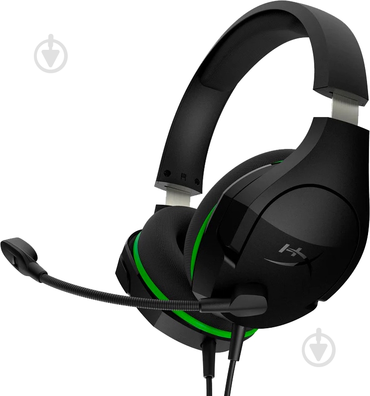 Гарнітура HyperX Cloud Stinger Core Xbox 3.5 black/green (4P5J9AA) - фото 1