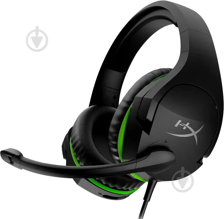Гарнитура HyperX CloudX Stinger Xbox 3.5 мм black/green (4P5K1AA) - фото 6