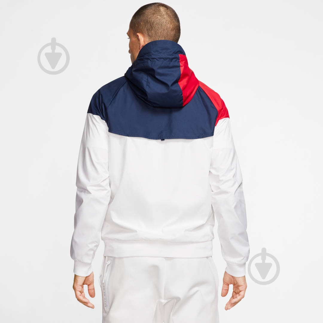 Ветровка мужская Nike PSG M NSW WR WVN AUT CL CI1319-104 р.M белая - фото 4 Ветровка мужская Nike PSG M NSW WR WVN AUT CL CI1319-104 р.M белая - фото 4