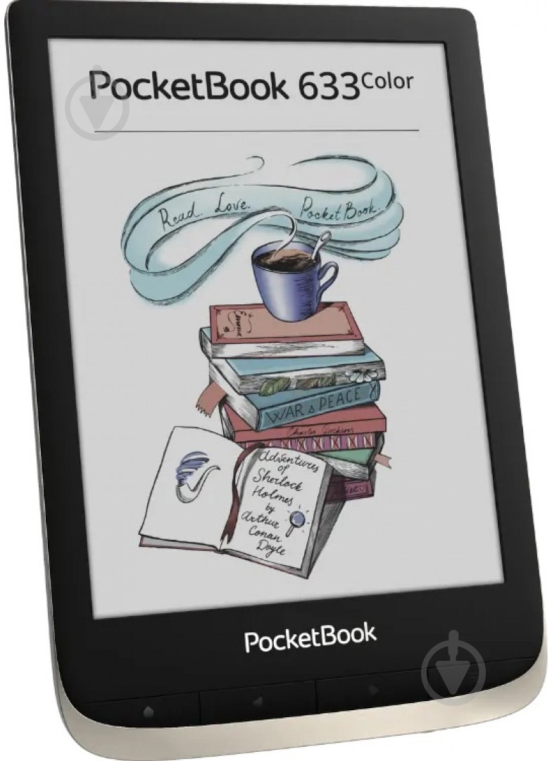Електронна книга PocketBook 633 silver (PB633-N-CIS) - фото 2 Електронна книга PocketBook 633 silver (PB633-N-CIS) - фото 2