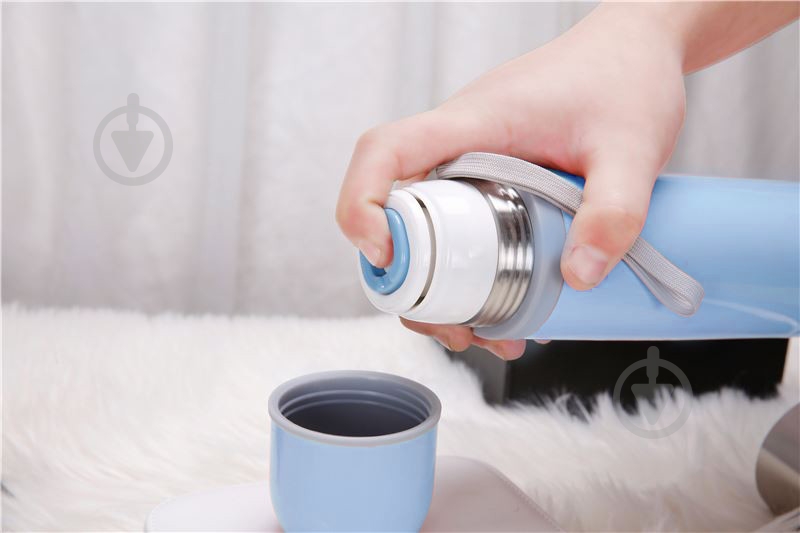 Термочашка Casno 500 мл KXN-6002_Pink - фото 4