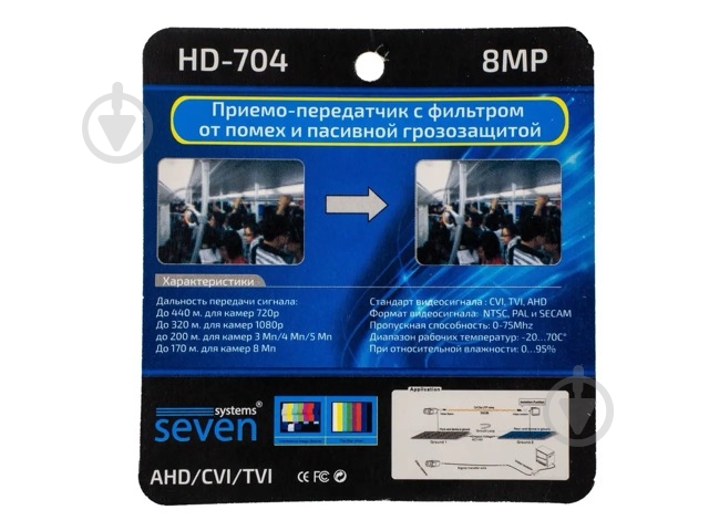 Передавач SEVEN Systems HD-704 - фото 5