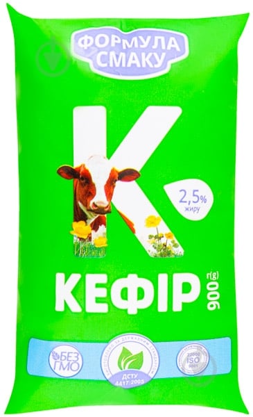 Кефир Формула смаку 2.5% пленка 900 г - фото 1