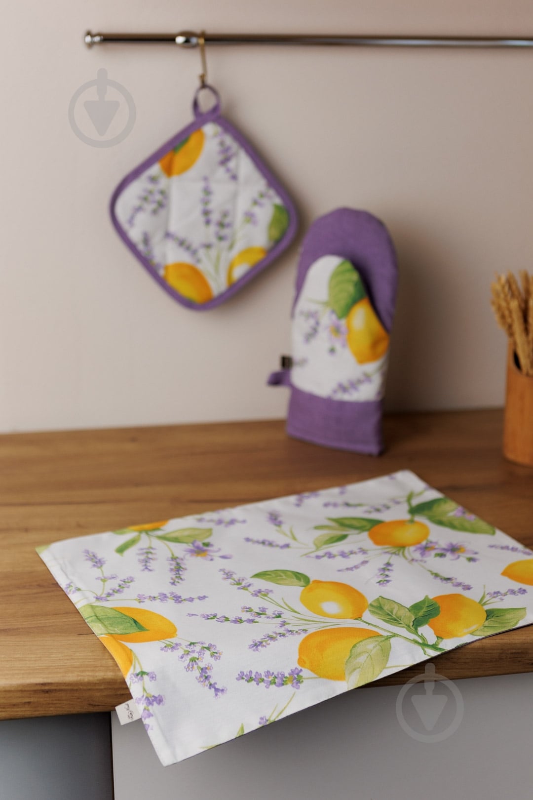 Сет двухсторонний La Nuit Lemons & Lavender 35x45 см - фото 5