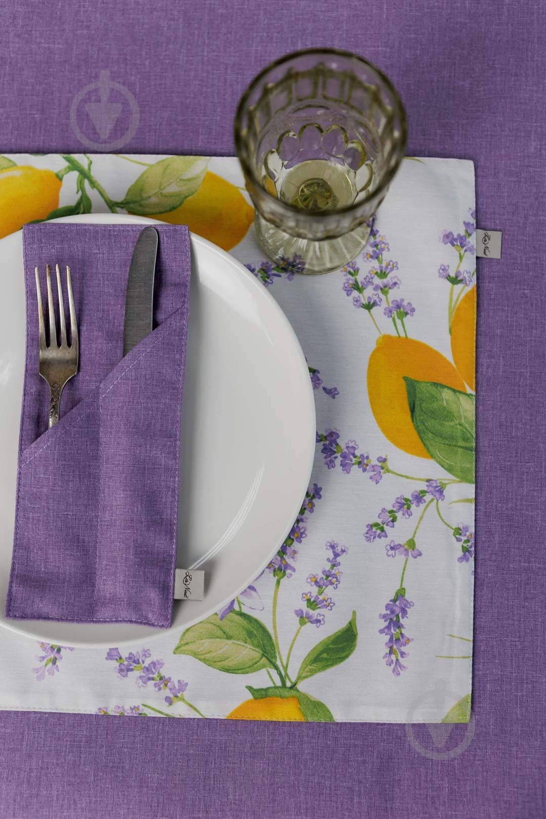 Сет двухсторонний La Nuit Lemons & Lavender 35x45 см - фото 4