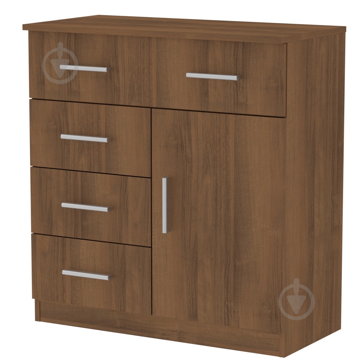 Комод Компанит 1-3-1 орех - фото 1