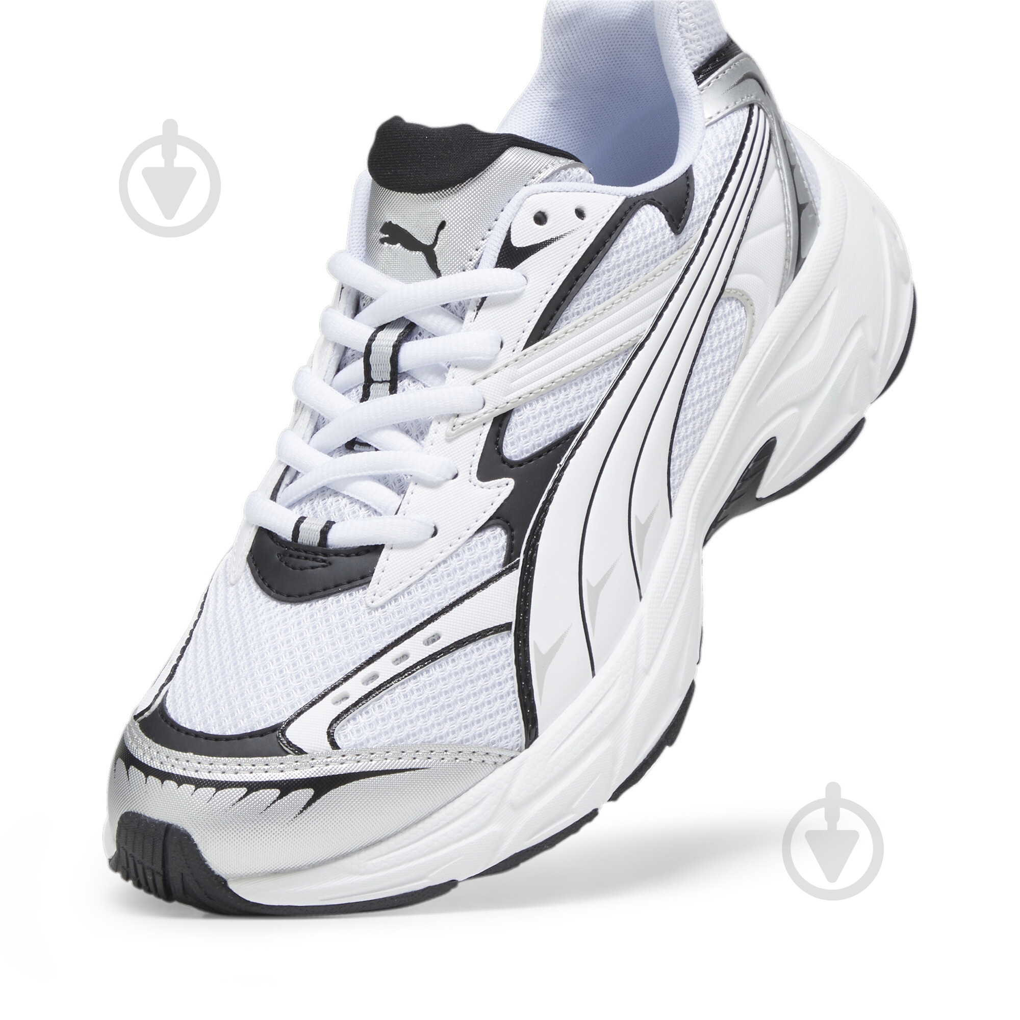 Кроссовки мужские демисезонные Puma MORPHIC BASE 39298202 р.44,5 белые - фото 4 Кроссовки мужские демисезонные Puma MORPHIC BASE 39298202 р.44,5 белые - фото 4