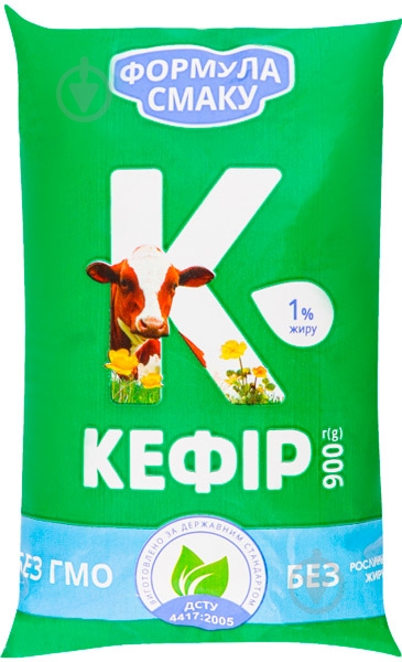 Кефир Формула смаку 1% пленка 900 г - фото 1