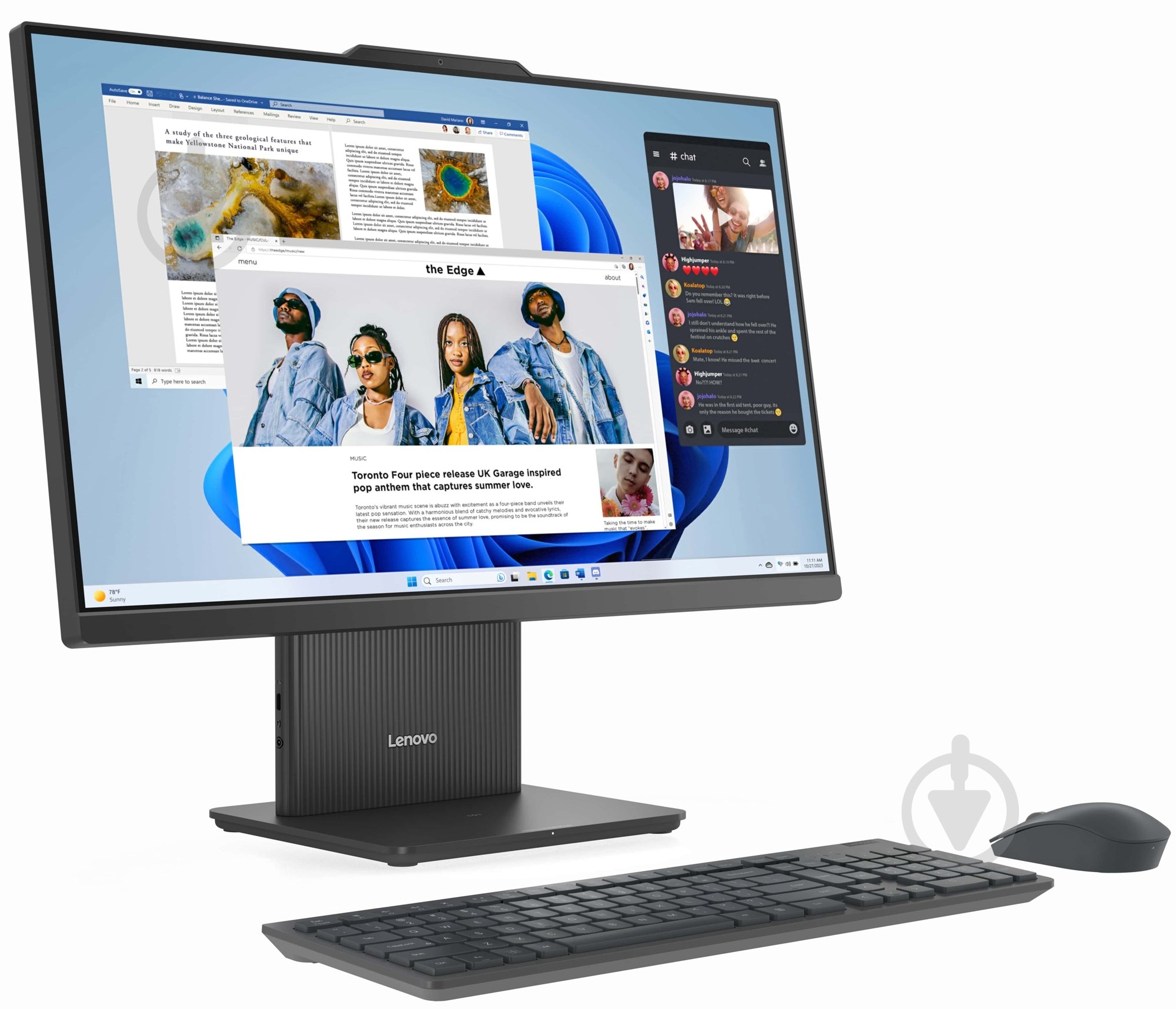 Моноблок Lenovo IdeaCentre AIO 24ARR9 23,8" (F0HR004AUO) luna grey - фото 7 Моноблок Lenovo IdeaCentre AIO 24ARR9 23,8" (F0HR004AUO) luna grey - фото 7