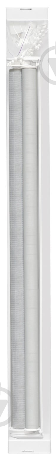 Ролета мини день-ночь Rollotex с фиксацией под наклон BH 213 Серебряная 68x190 см - фото 3 Ролета мини день-ночь Rollotex с фиксацией под наклон BH 213 Серебряная 68x190 см - фото 3