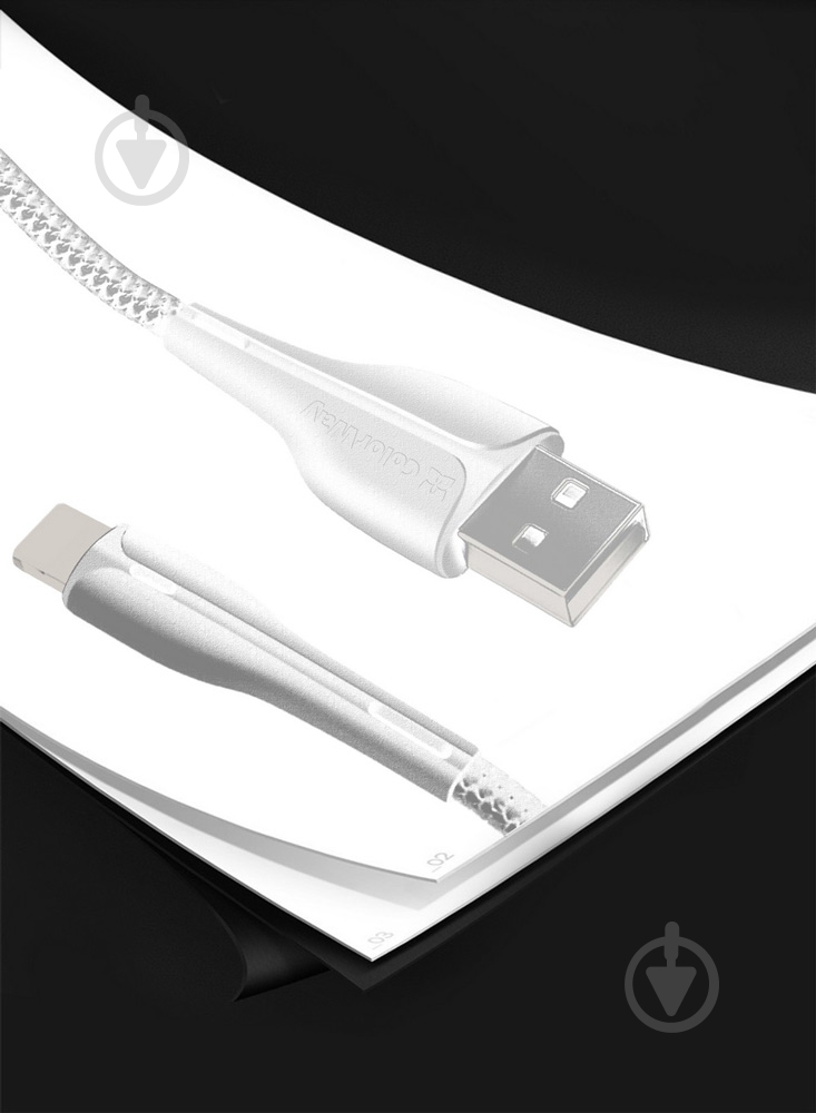 Кабель ColorWay USB - Apple Lightning (PVC + led) 2.4А 1 м black - фото 12 Кабель ColorWay USB - Apple Lightning (PVC + led) 2.4А 1 м black - фото 12