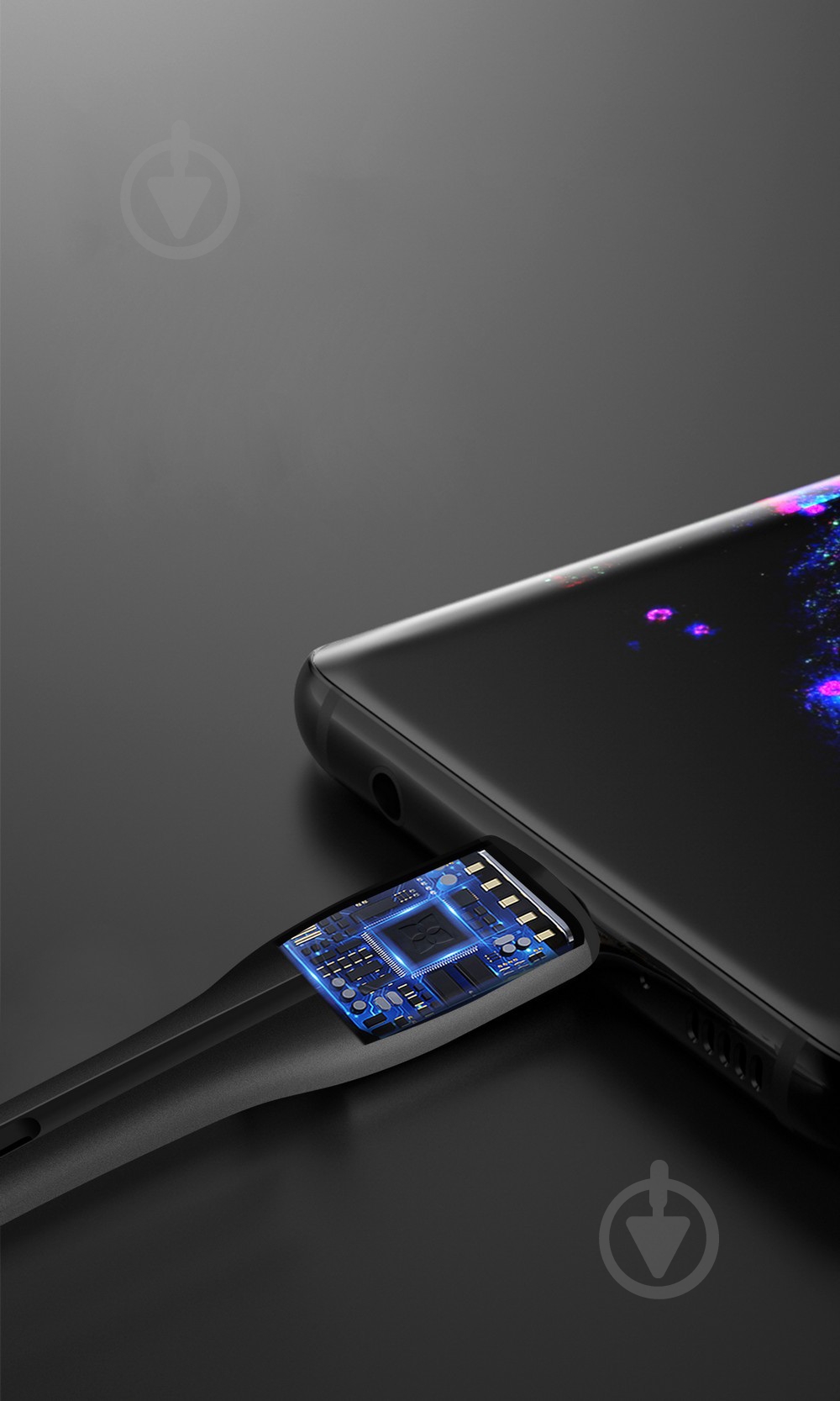 Кабель ColorWay USB - Apple Lightning (PVC + led) 2.4А 1 м black - фото 8 Кабель ColorWay USB - Apple Lightning (PVC + led) 2.4А 1 м black - фото 8