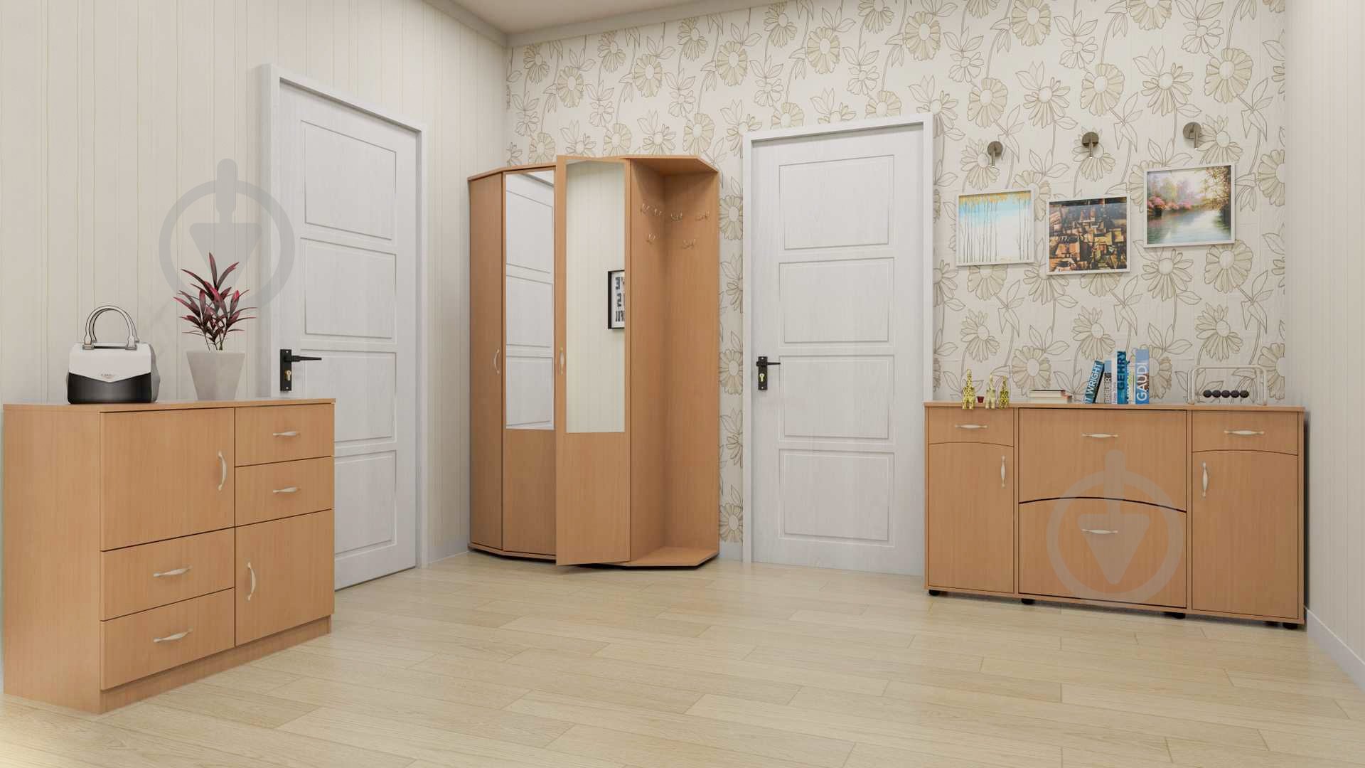 Комод Компанит 2+4 дуб сонома - фото 2