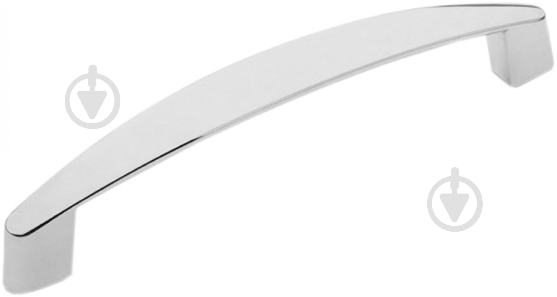 Мебельная ручка скоба DC DN 17 G2 128 мм хром - фото 1