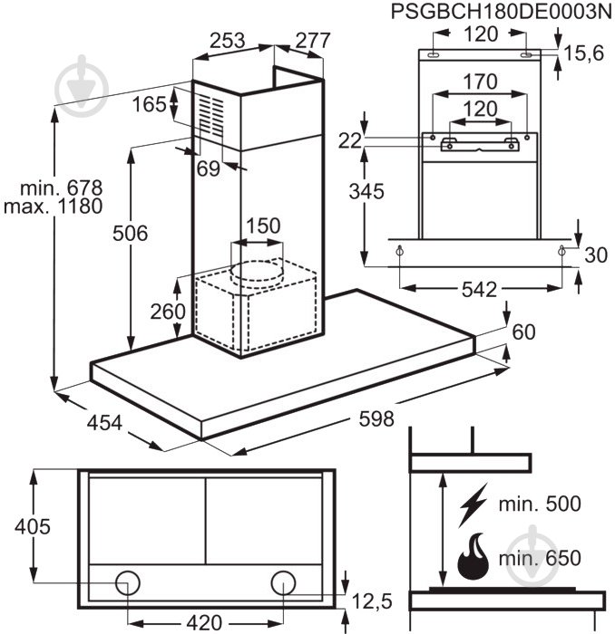 Вытяжка Electrolux LFT766X - фото 6 Вытяжка Electrolux LFT766X - фото 6