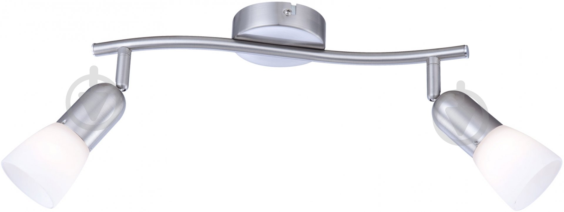 Спот Globo CATHY 2x40 Вт E14 матовый хром - фото 1