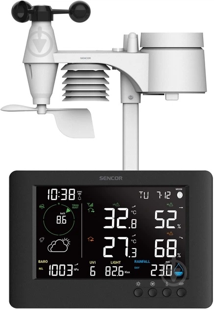 Метеостанция Sencor SWS10500WIFI - фото 1