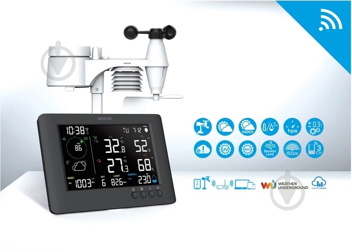 Метеостанция Sencor SWS10500WIFI - фото 11