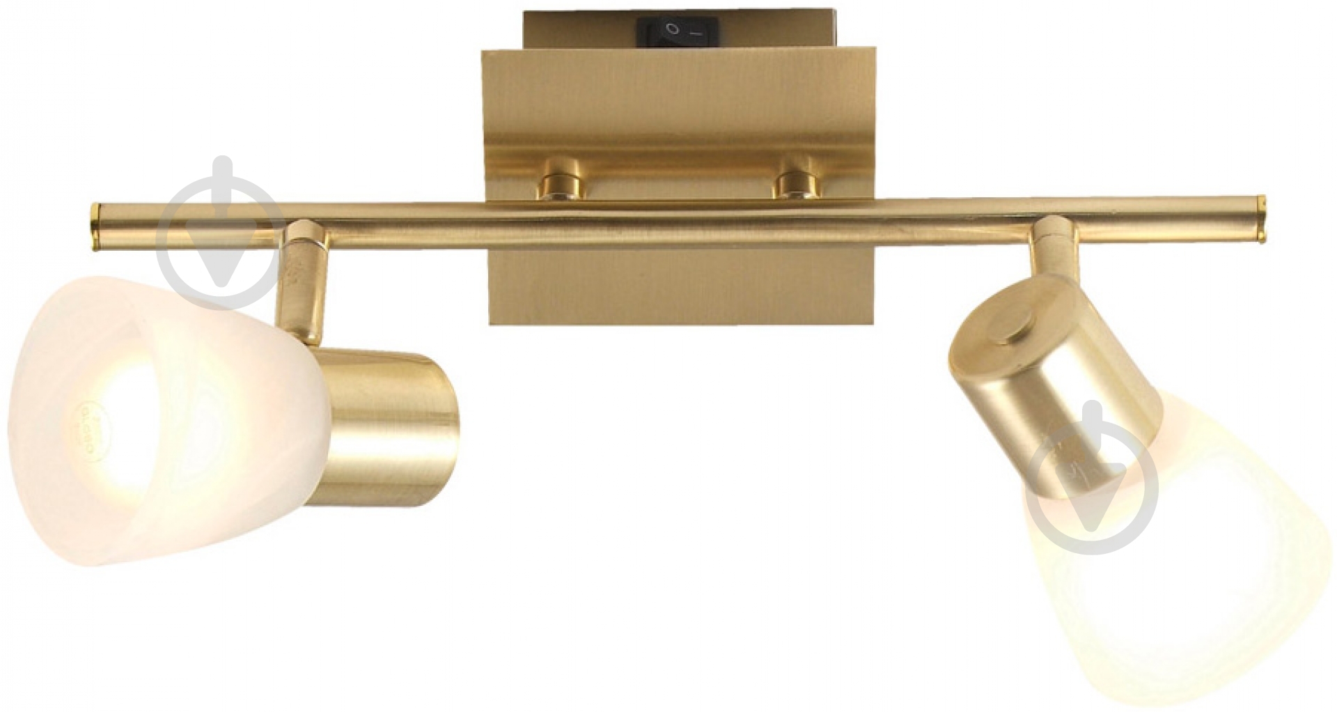 Спот Globo RAIDER 2x40 Вт E14 латунь 54;54540-2 - фото 1