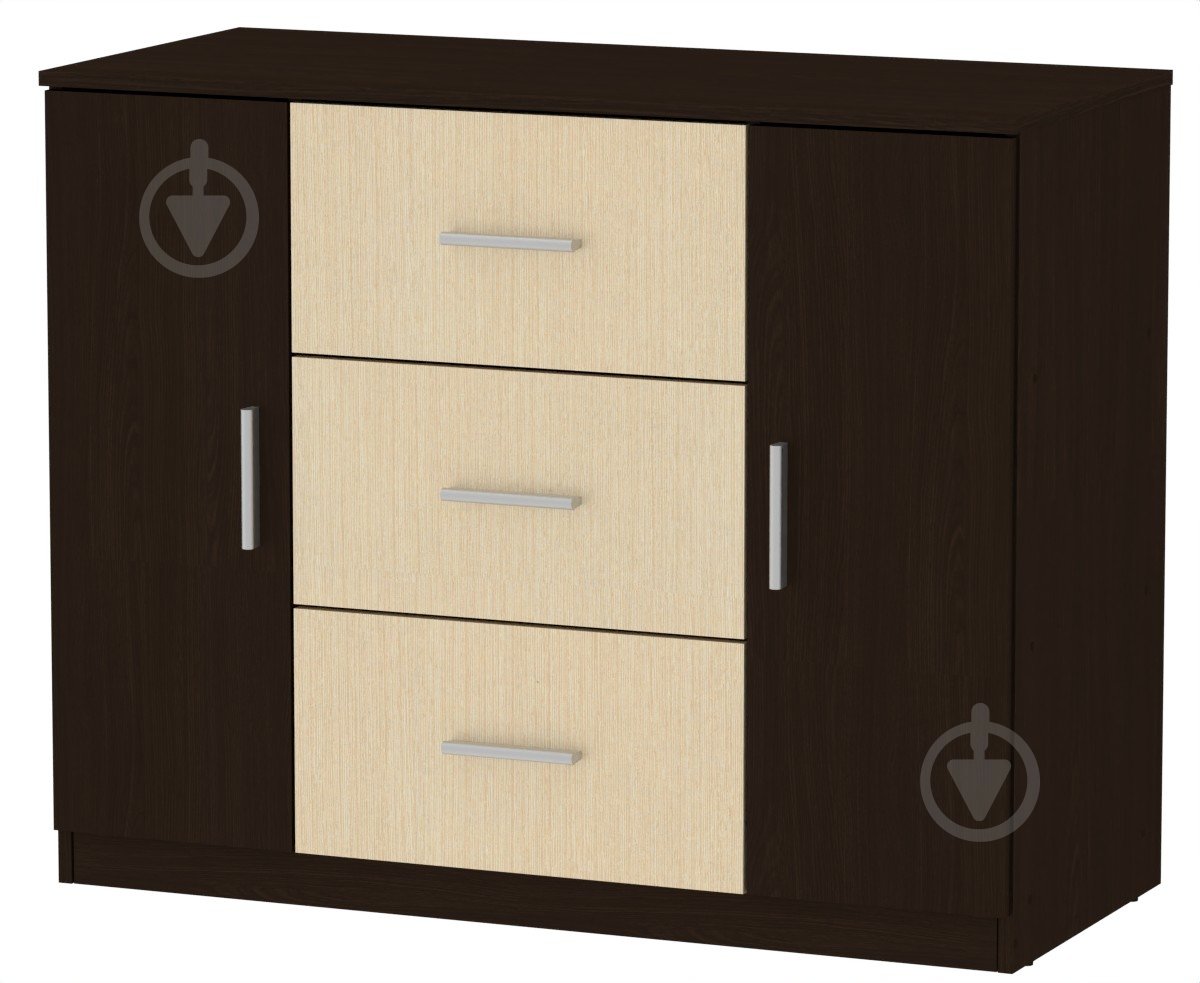 Комод Компанит 3+2 венге - фото 1