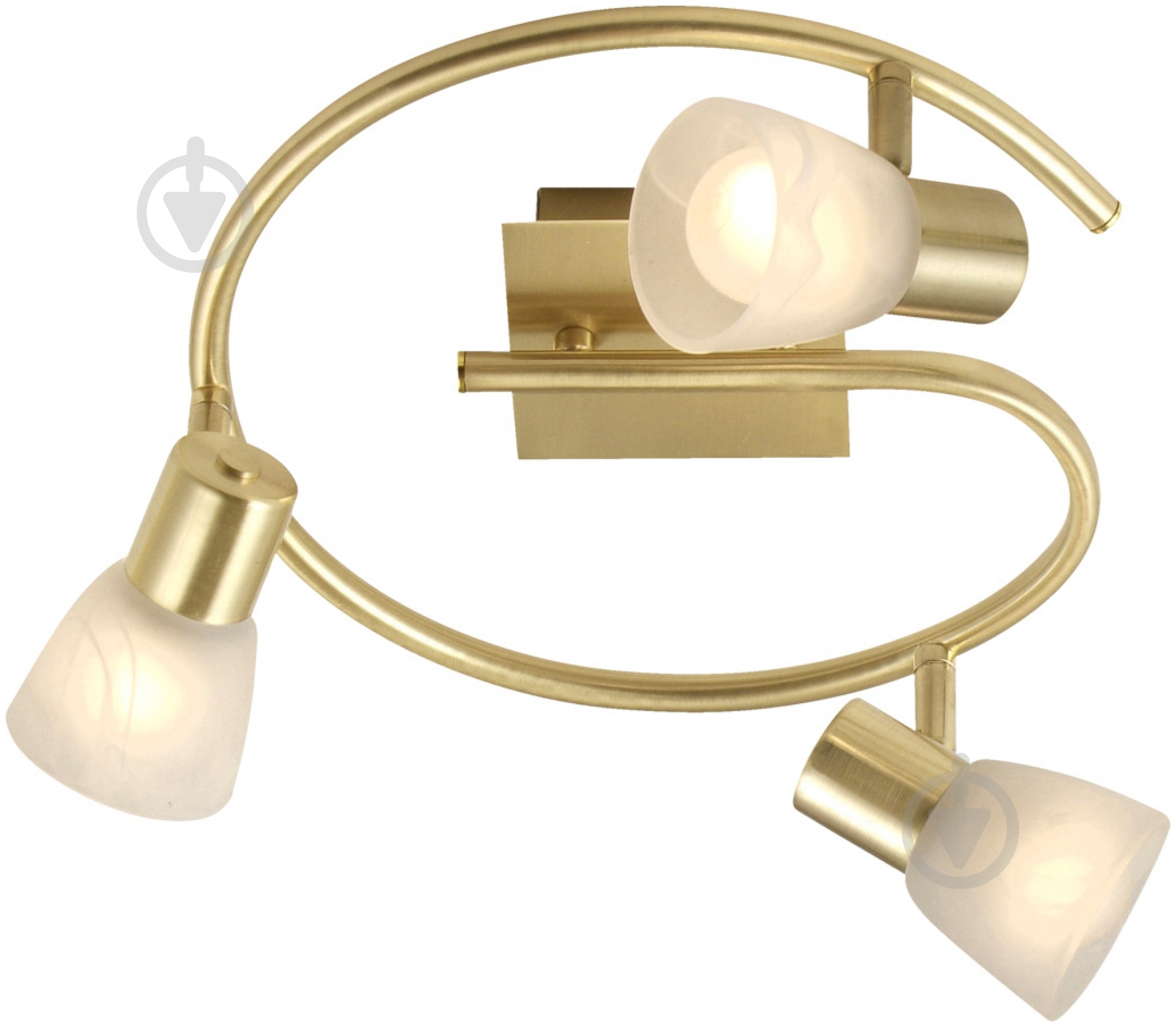 Спот Globo RAIDER 3x40 Вт E14 латунь 54540-3 - фото 1