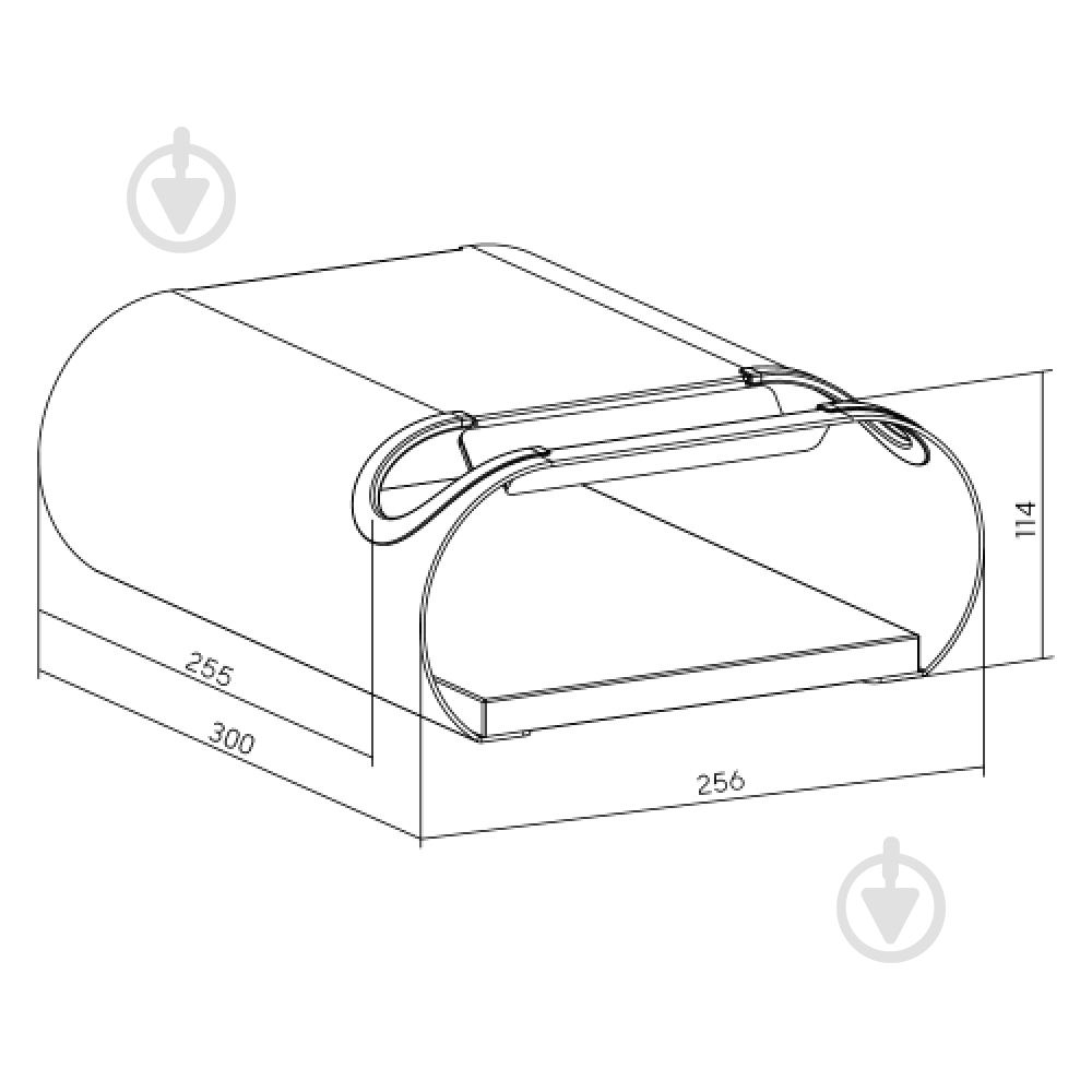 Крепление для велосипеда OfficePro BSR990 White/Beech" - фото 9