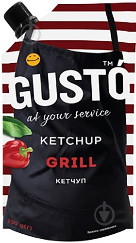 Кетчуп Gusto Grill 250 г - фото 1