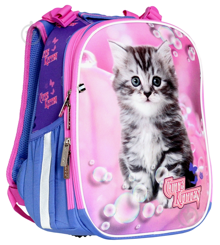 Ранец школьный CLASS Cute Kitten 35x27x16 см 2011 - фото 1