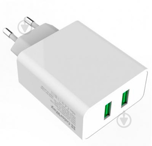 Сетевое зарядное устройство ColorWay 2USB Quick Charge 3.0 (36W) - фото 4 Сетевое зарядное устройство ColorWay 2USB Quick Charge 3.0 (36W) - фото 4