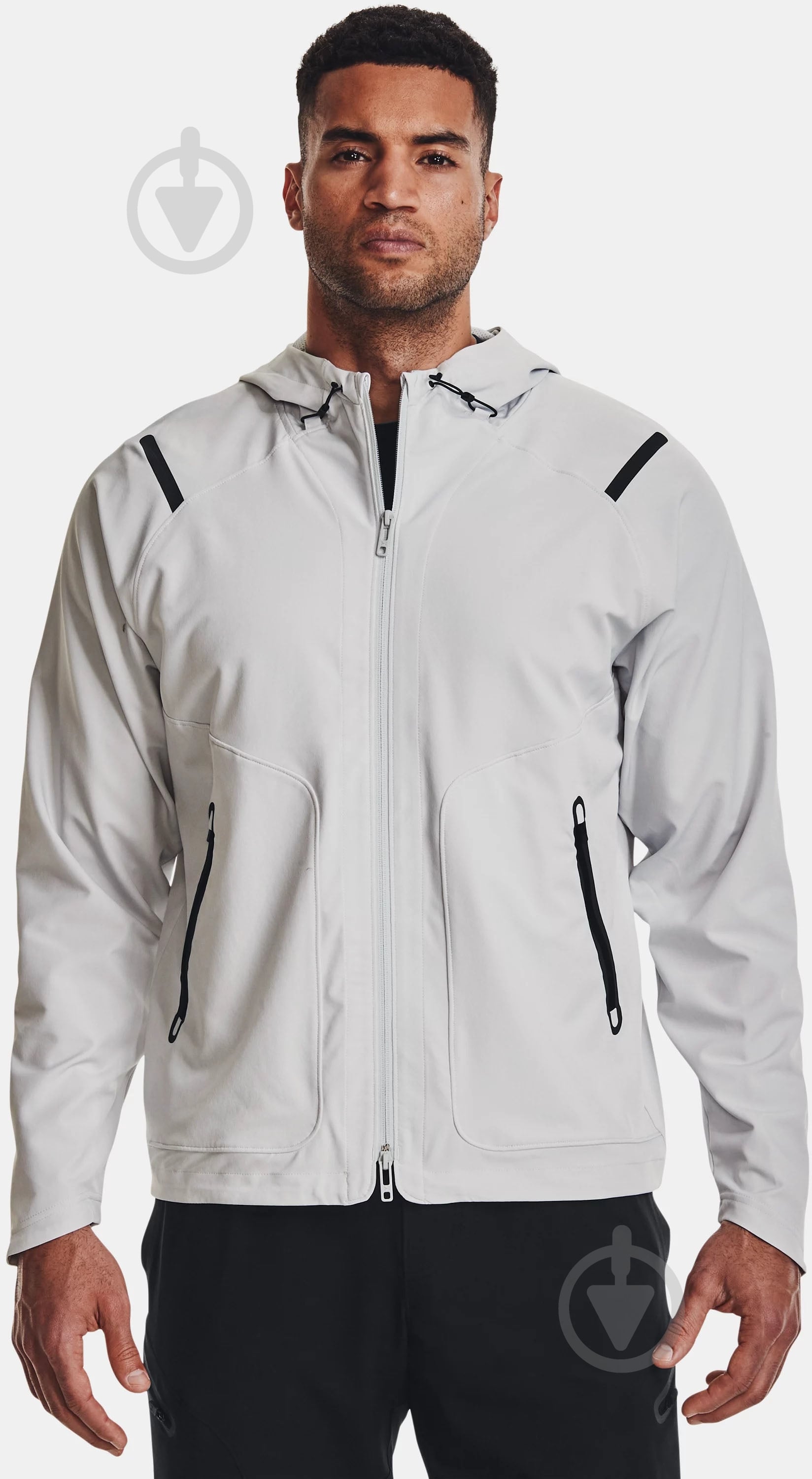 Джемпер Under Armour UA UNSTOPPABLE JACKET 1370494-014 р.M серый - фото 1
