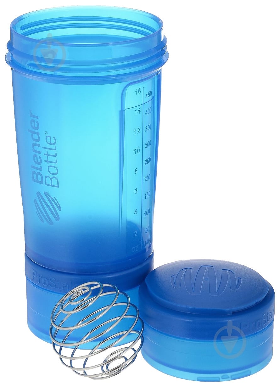 Шейкер Blender Bottle ProStak 660 мл cyan - фото 2 Шейкер Blender Bottle ProStak 660 мл cyan - фото 2