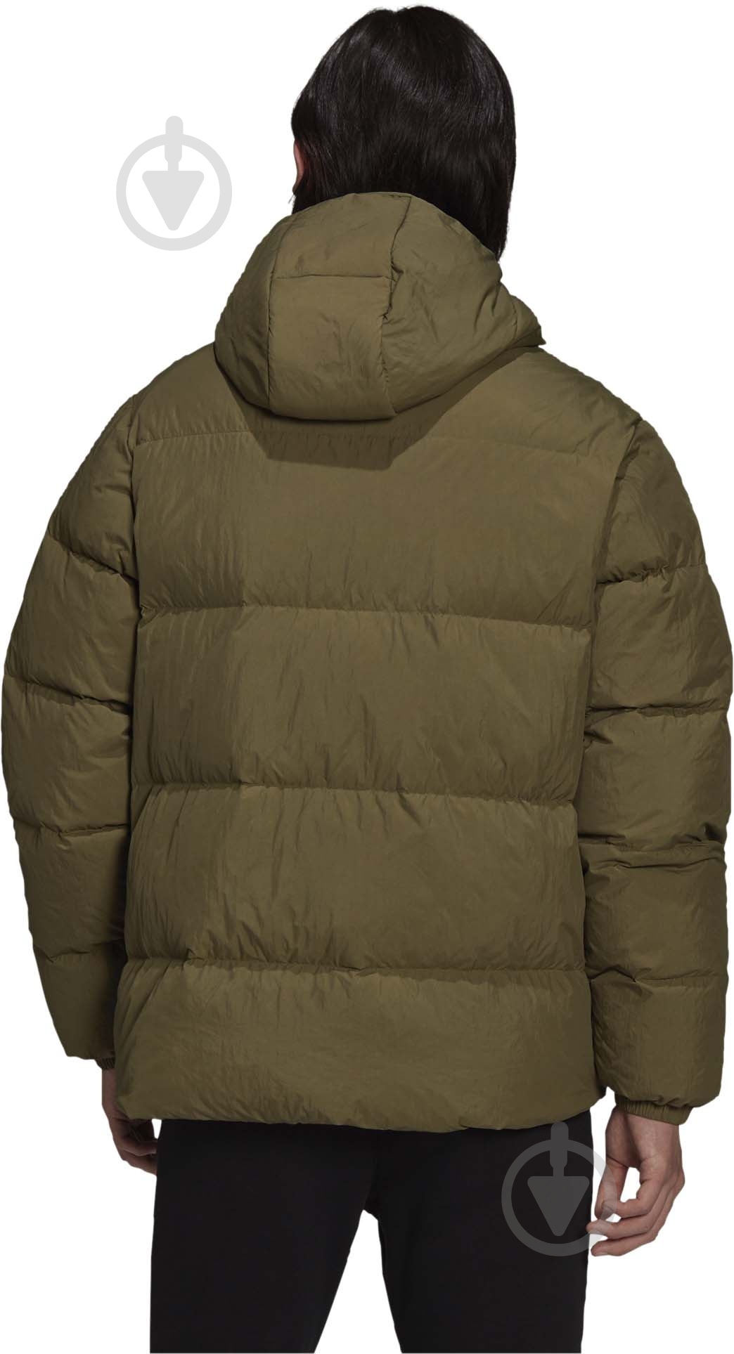 Пуховик мужской Adidas DOWN REGEN PUFF H13563 р.2XL оливковый - фото 5 Пуховик мужской Adidas DOWN REGEN PUFF H13563 р.2XL оливковый - фото 5