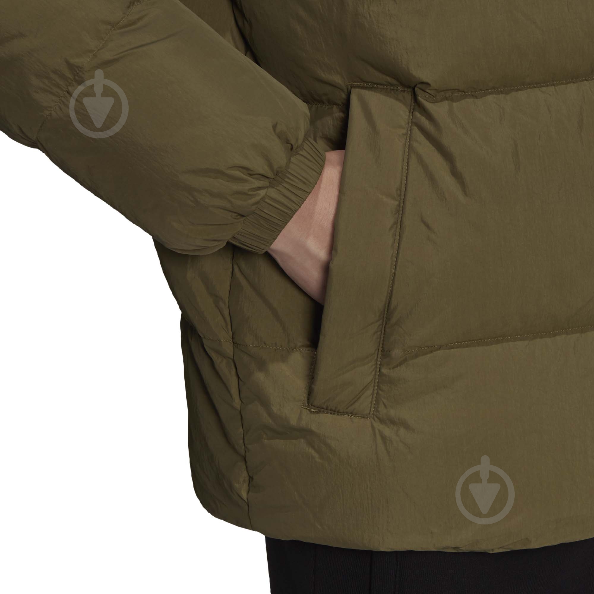 Пуховик мужской Adidas DOWN REGEN PUFF H13563 р.2XL оливковый - фото 8 Пуховик мужской Adidas DOWN REGEN PUFF H13563 р.2XL оливковый - фото 8