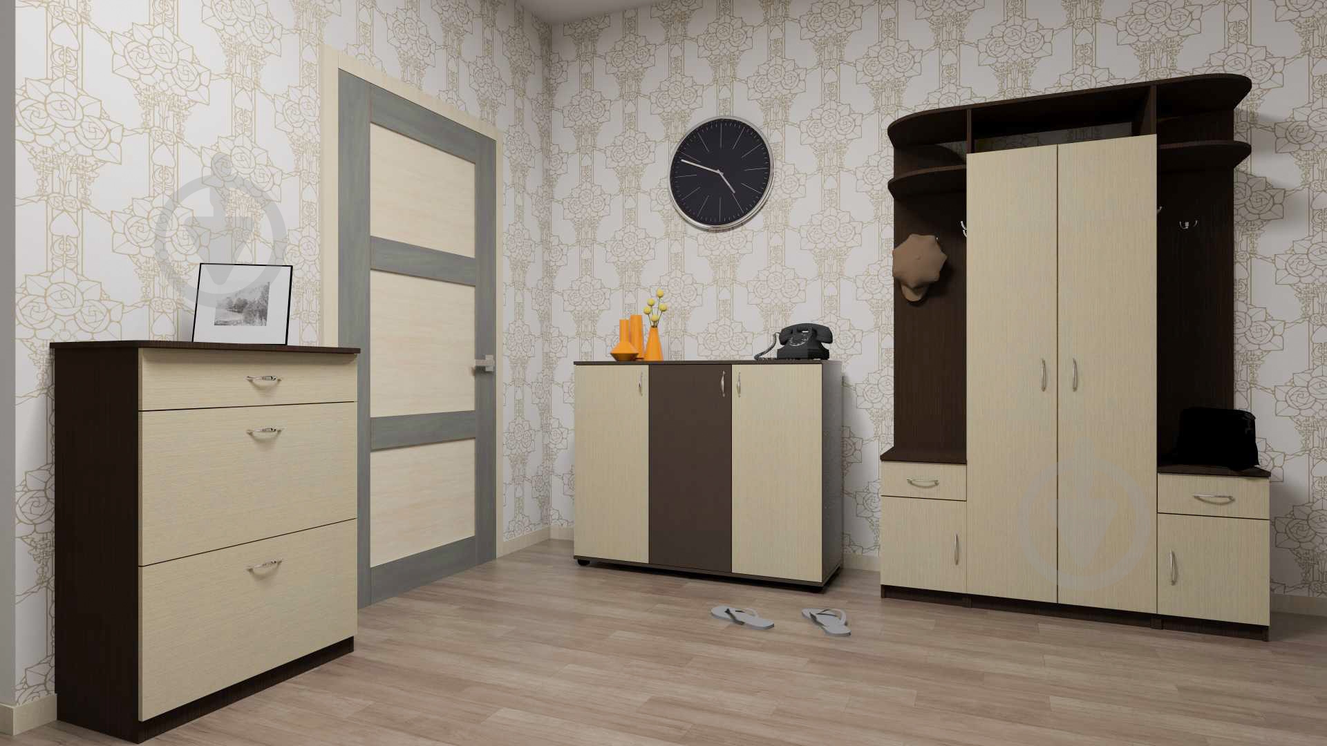 Комод Компанит 3Д орех - фото 2