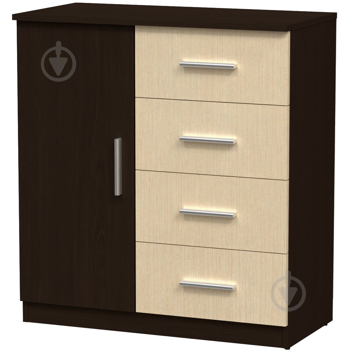 Комод Компанит 4+1А венге - фото 1