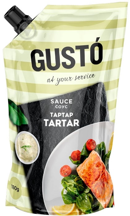 Соус Gusto Tartar 180 г - фото 1 Соус Gusto Tartar 180 г - фото 1