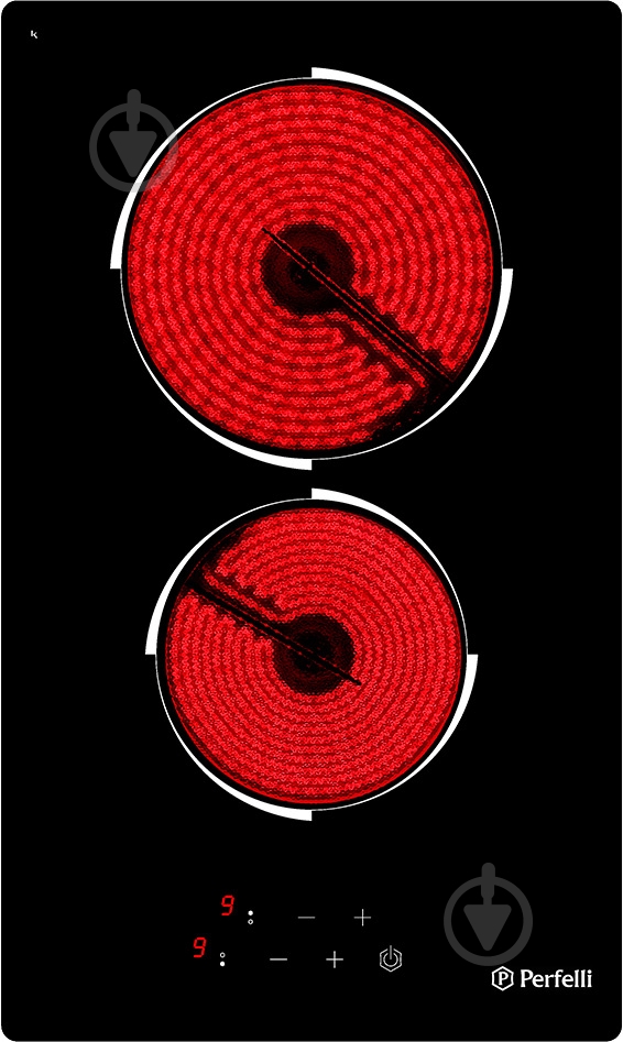 Варочная поверхность электрическая Perfelli VH 3101 BL - фото 1