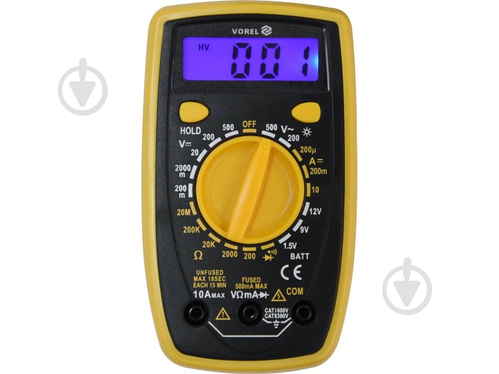 Мультиметр цифровой 81774 - фото 3