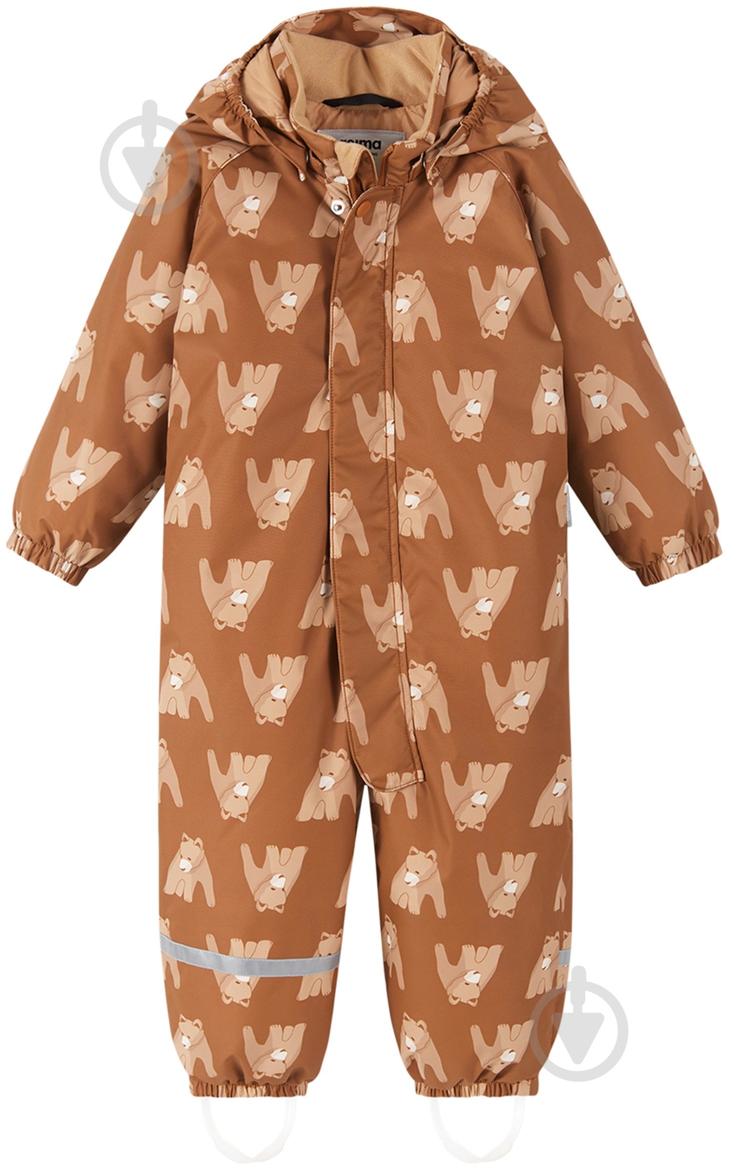 Комбінезон унісекс Reima Tienoot р.86 коричневий 5100154G-1491 - фото 1