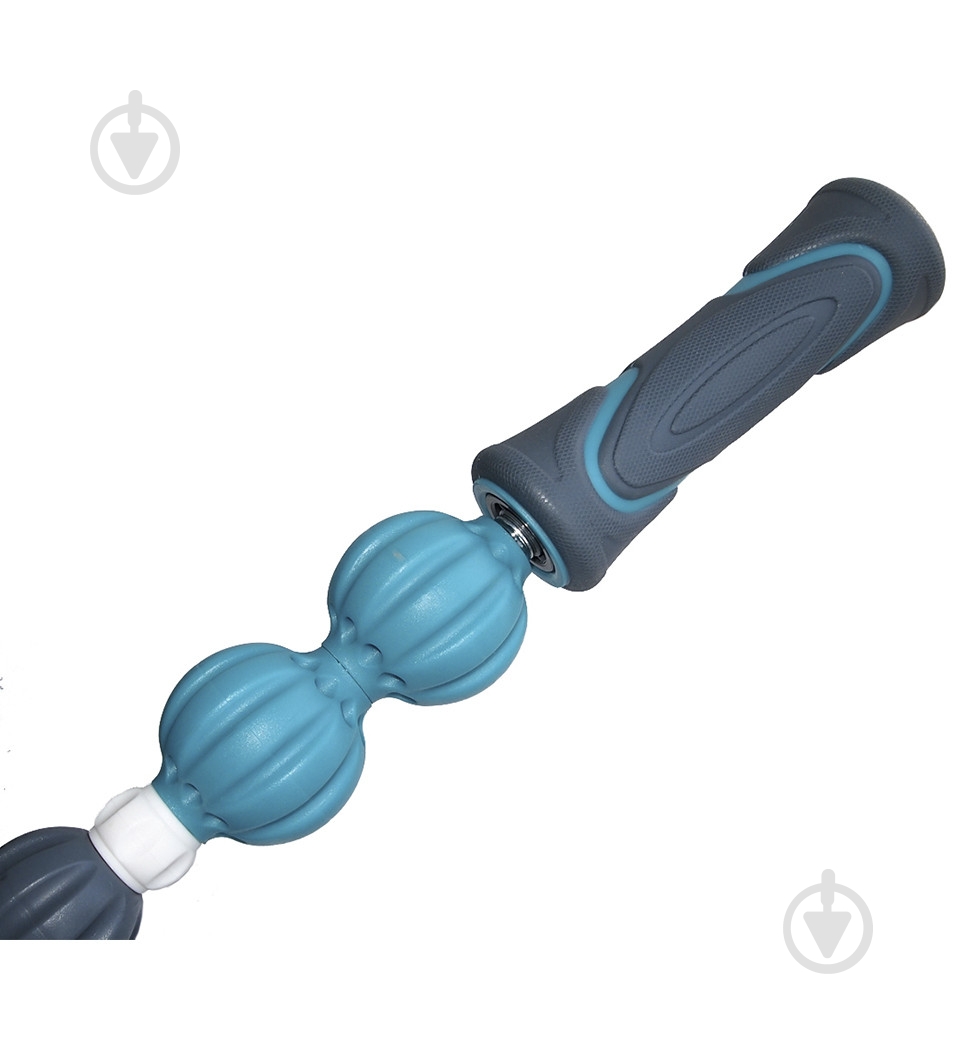 Массажер PowerPlay серо-синий PP_4026 - фото 2