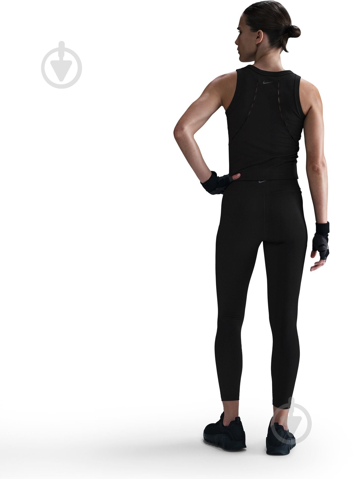 Топ Nike W NK ONE FITTED DF TANK CPSL HM6398-010 р.L черный - фото 3