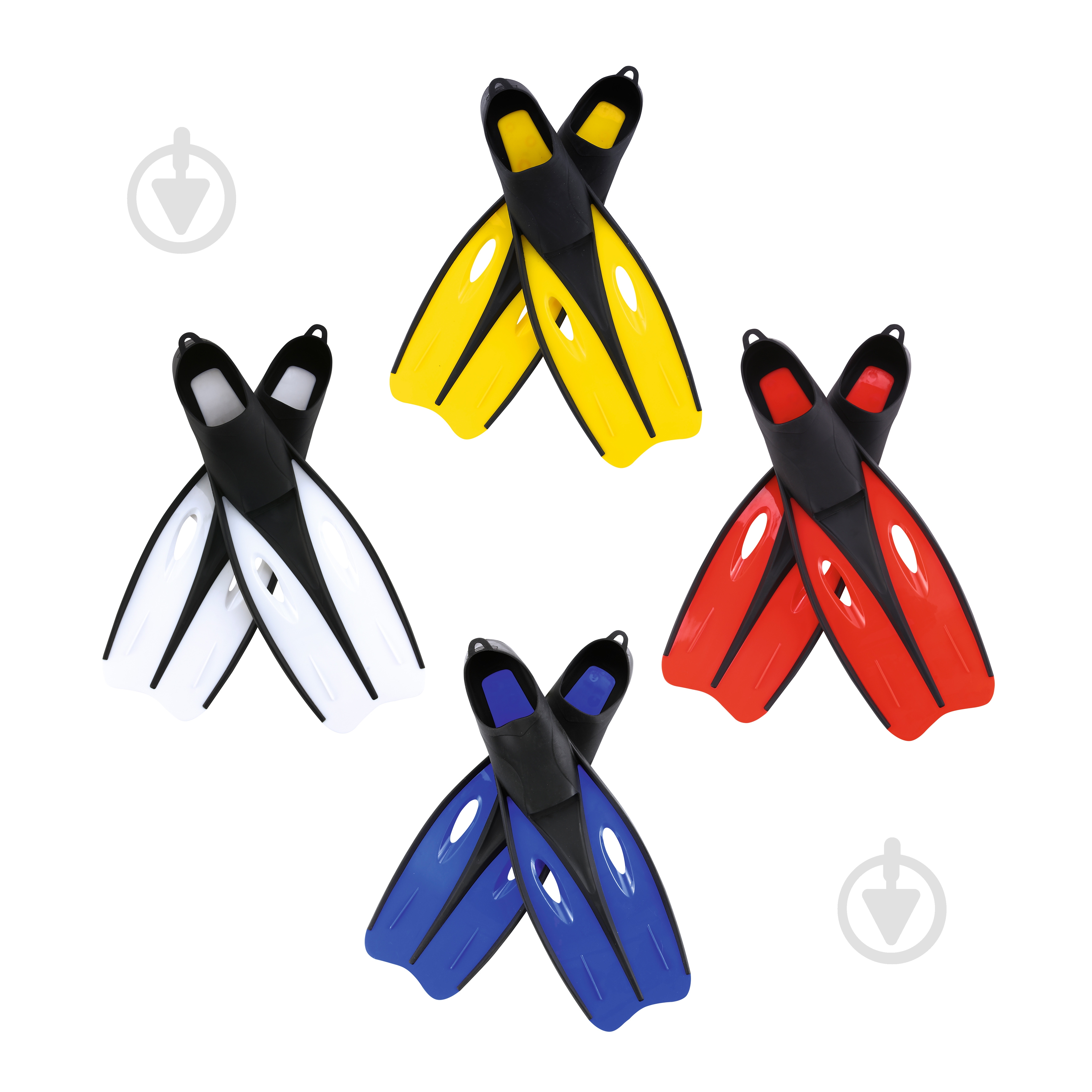 Ласты Bestway 27022 цвет в ассортименте р. 38-39 в ассортименте - фото 1