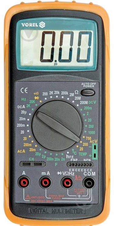 Мультиметр цифровой 81784 - фото 1