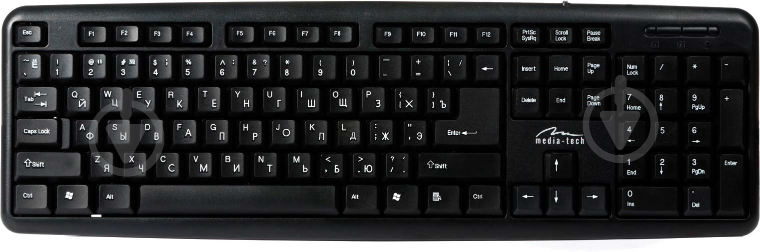 Клавиатура Media-Tech (MT122KU-RU) black - фото 1